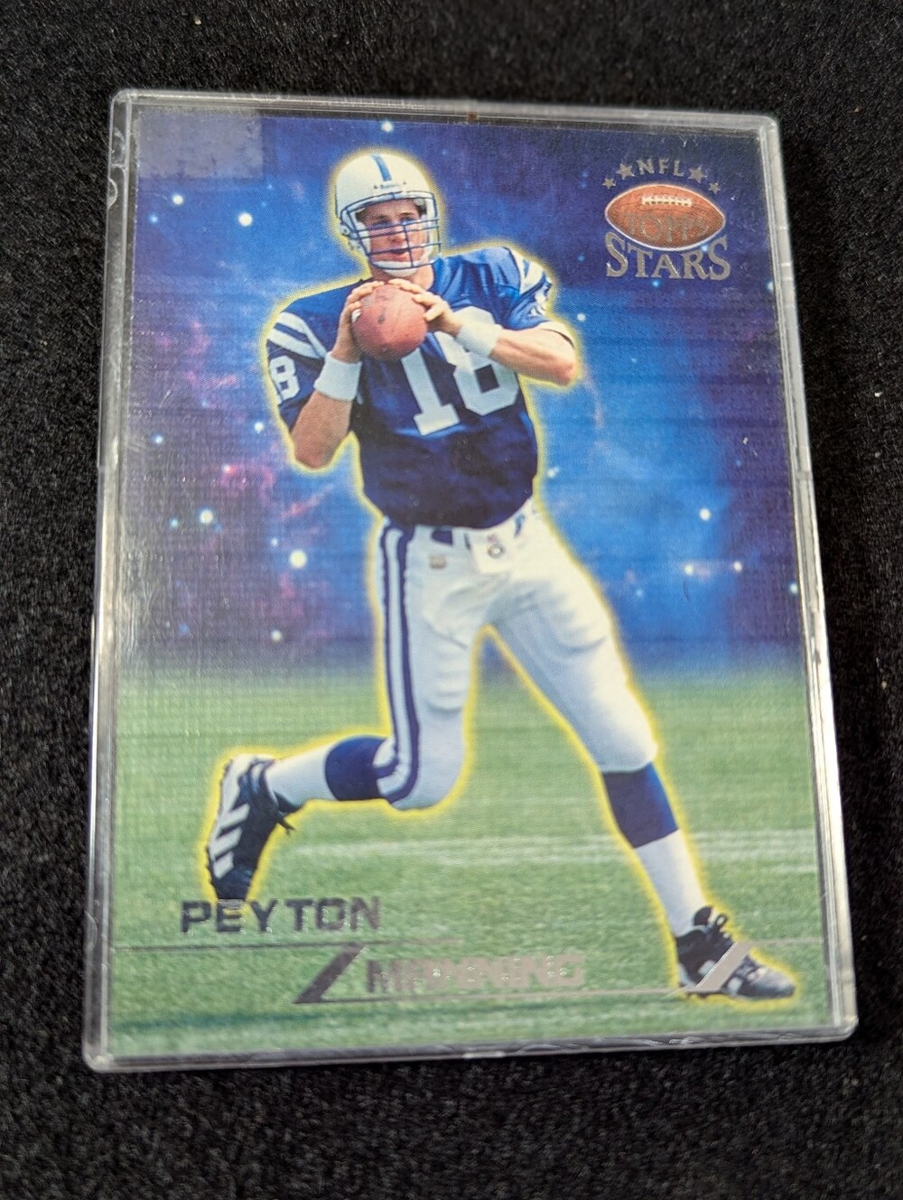 1998 Topps Stars Peyton Manning #67 *Silver* 1696/3999 (RC) Sealed In Hard Case